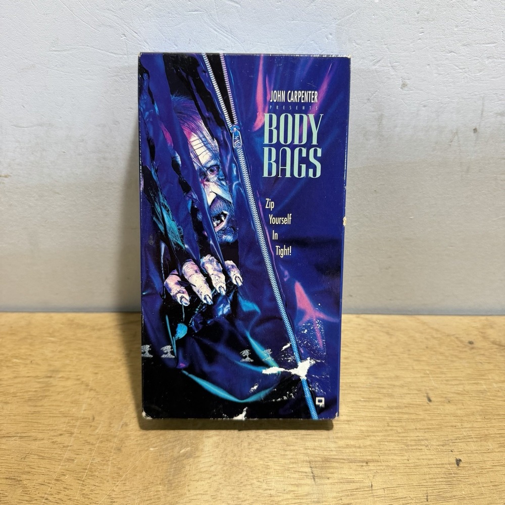 Body Bags VHS Tape John Carpenter 1993 Republic Pictures Horror Slasher VHS 0353
